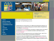 Tablet Screenshot of montessori-schule-ilshofen.de